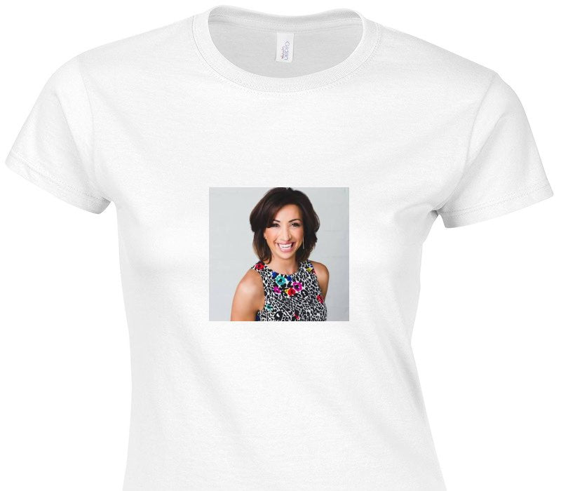 Custom Womens Soft Style 100% Cotton White T-Shirt