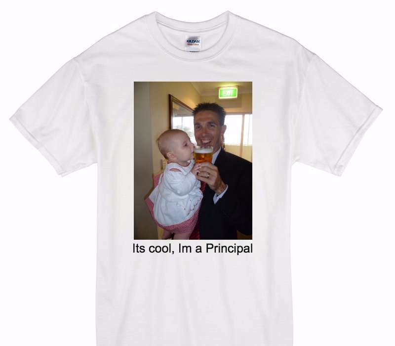 Custom Gildan 100% Cotton White T-Shirt