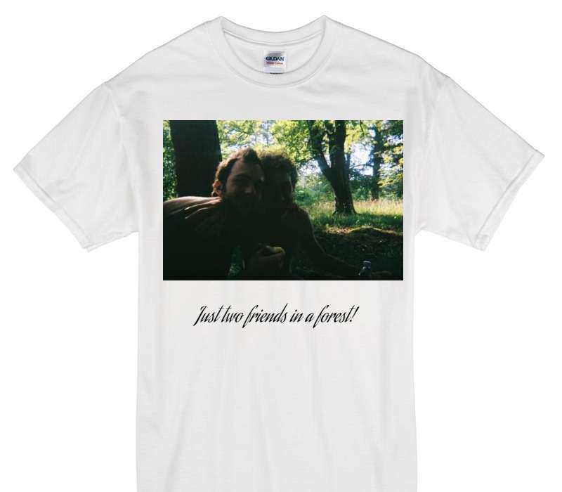 Custom Gildan 100% Cotton White T-Shirt