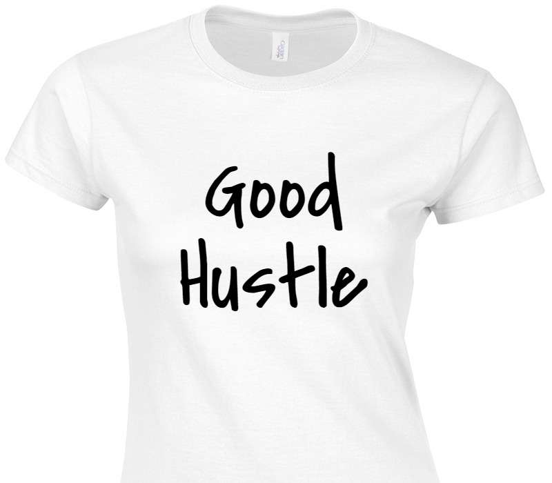 Custom Womens Soft Style 100% Cotton White T-Shirt
