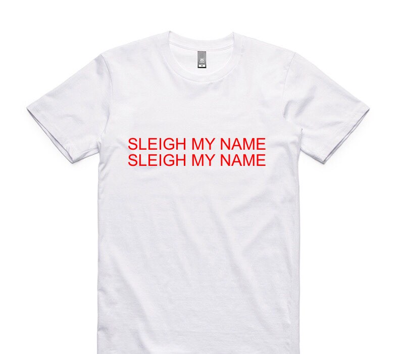 Custom AS Colour 100% Cotton White T-Shirt