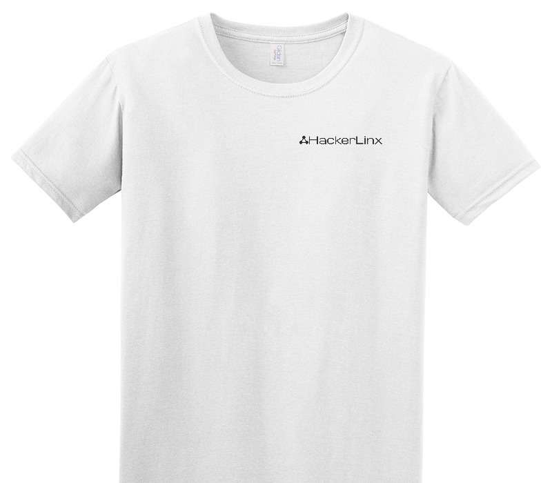 Custom Adult Soft Style 100% Cotton White T-Shirt