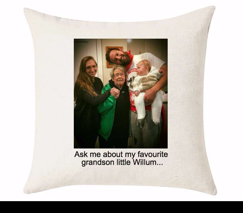 Custom Cushion Cover 50cm x 50 cm Off White