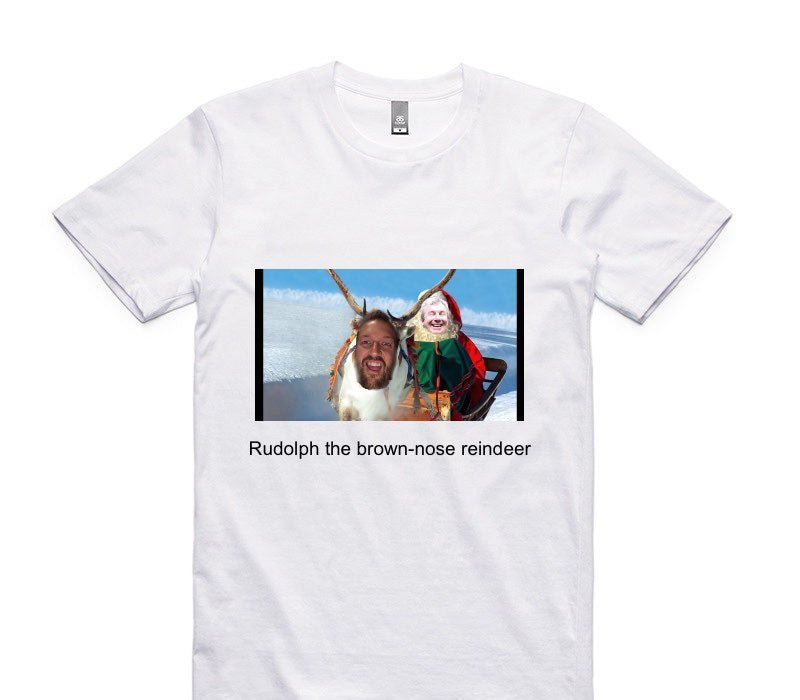 Custom AS Colour 100% Cotton White T-Shirt