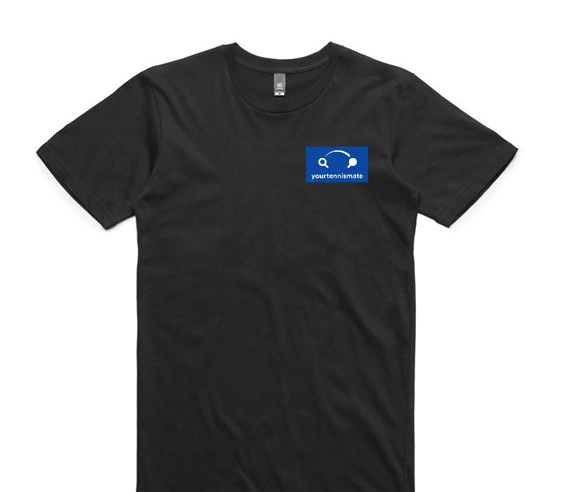 Custom AS Colour 100% Cotton Black T-Shirt