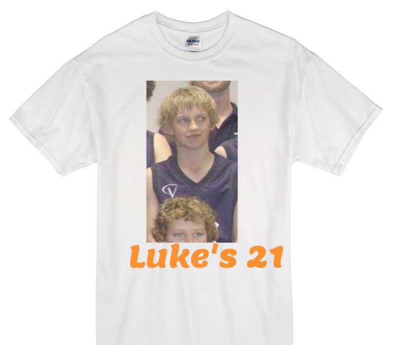 Custom Gildan 100% Cotton White T-Shirt