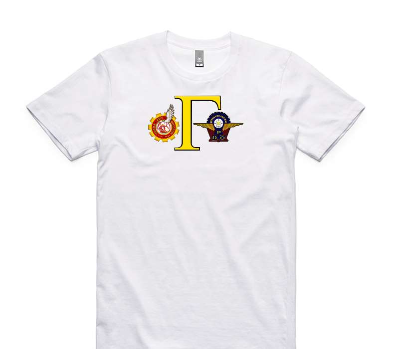 Custom AS Colour 100% Cotton White T-Shirt