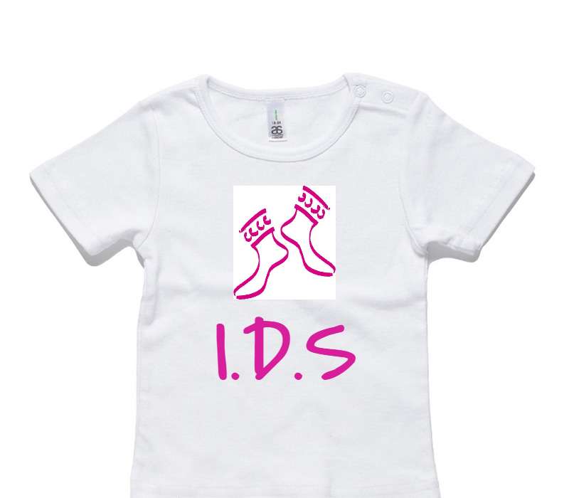 Custom AS Colour White Baby T-Shirt