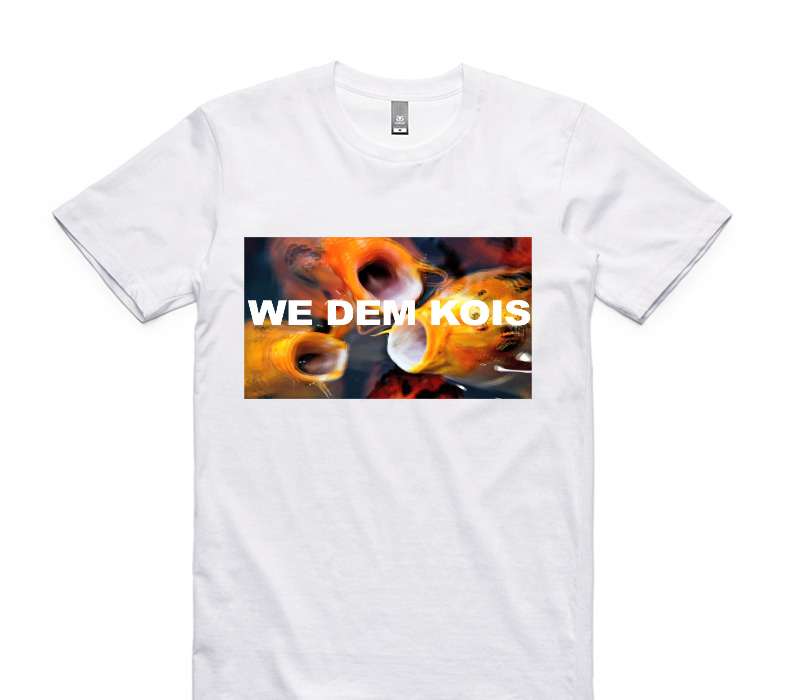 Custom AS Colour 100% Cotton White T-Shirt