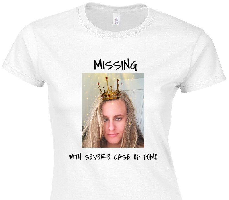 Custom Womens Soft Style 100% Cotton White T-Shirt