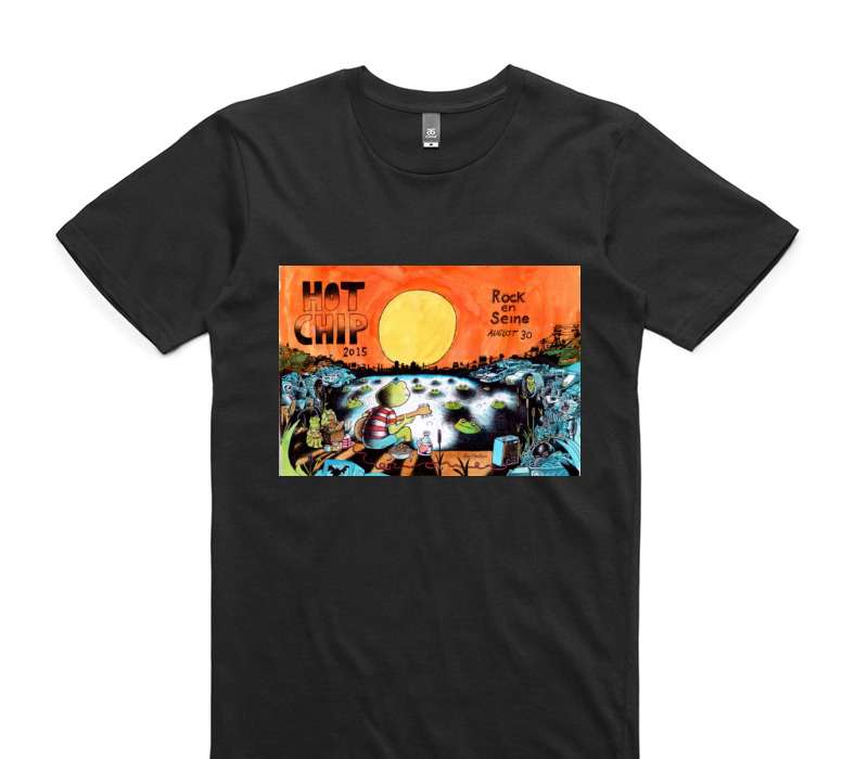 Custom AS Colour 100% Cotton Black T-Shirt