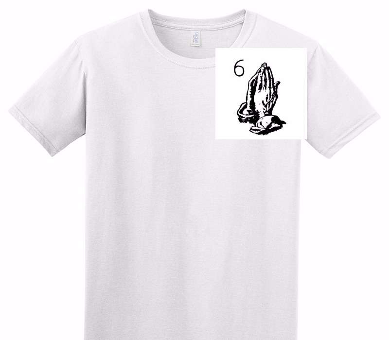 Custom Adult Soft Style 100% Cotton White T-Shirt