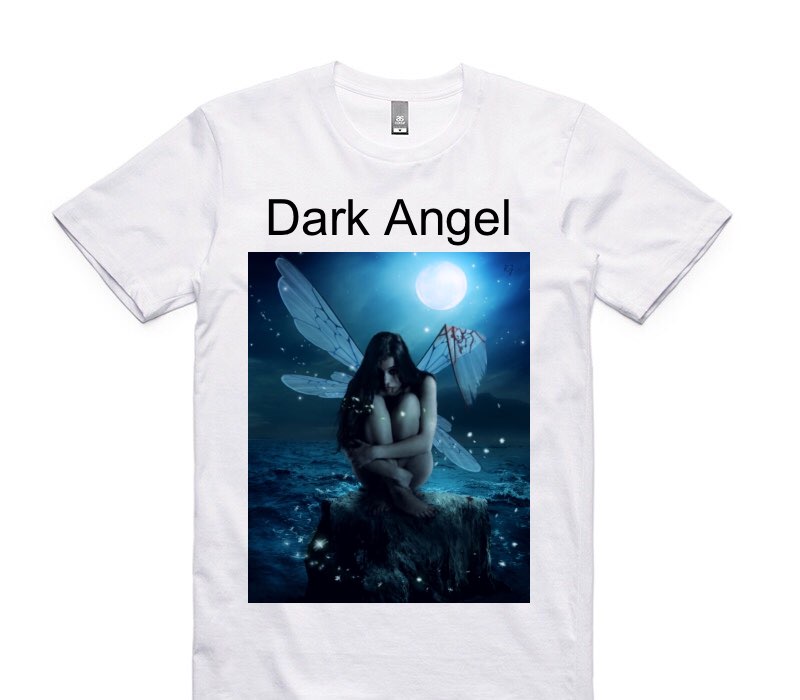 Custom AS Colour 100% Cotton White T-Shirt