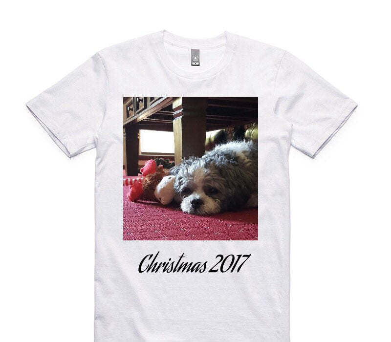 Custom AS Colour 100% Cotton White T-Shirt