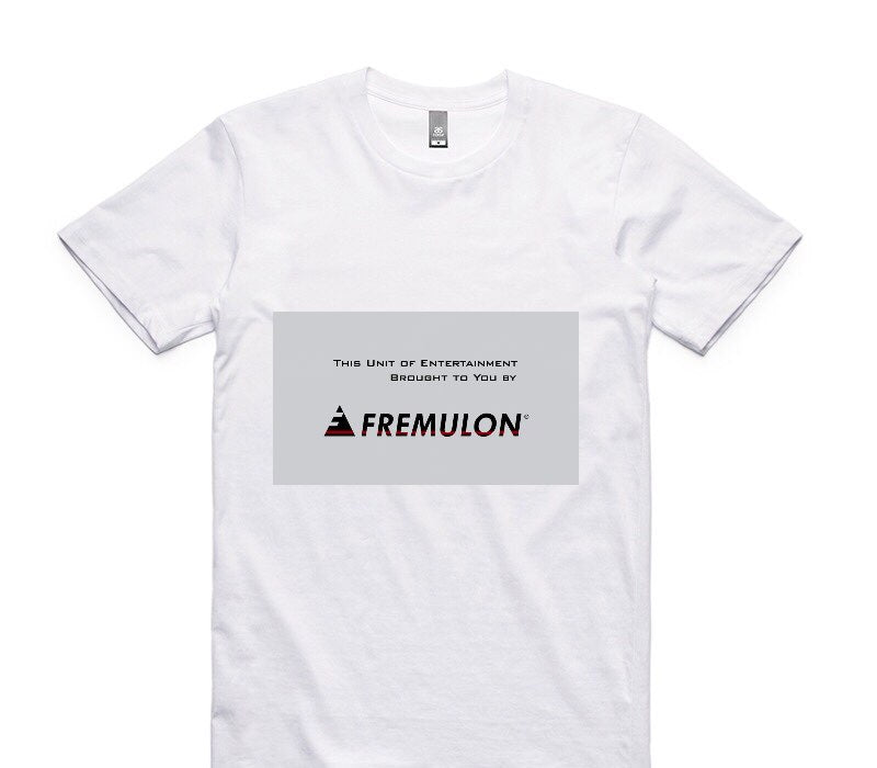 Custom AS Colour 100% Cotton White T-Shirt
