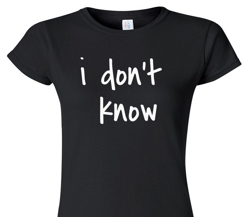 Custom Womens Soft Style 100% Cotton Black T-Shirt
