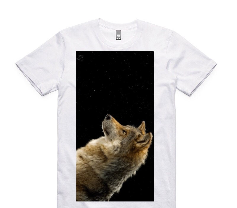 Custom AS Colour 100% Cotton White T-Shirt