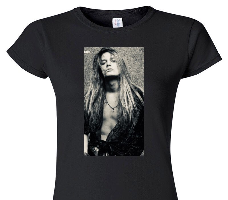 Custom Womens Soft Style 100% Cotton Black T-Shirt
