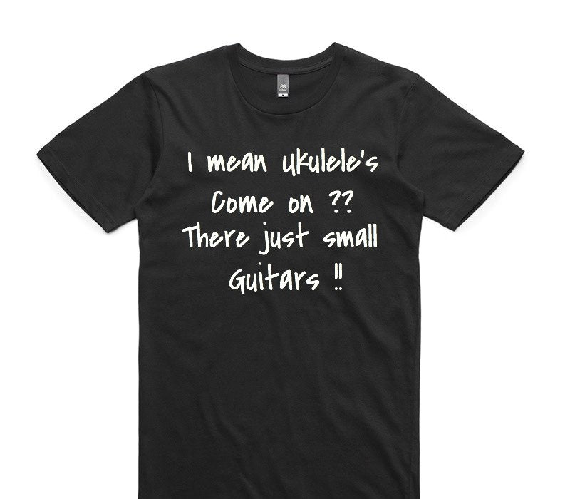 Custom AS Colour 100% Cotton Black T-Shirt