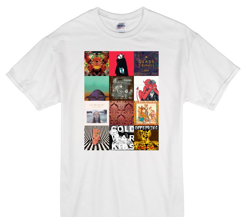 Custom Gildan 100% Cotton White T-Shirt