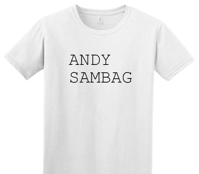Custom Adult Soft Style 100% Cotton White T-Shirt