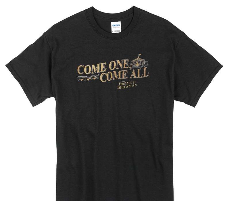 Custom Gildan 100% Cotton Black T-Shirt