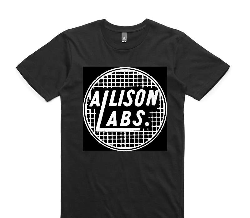 Custom AS Colour 100% Cotton Black T-Shirt