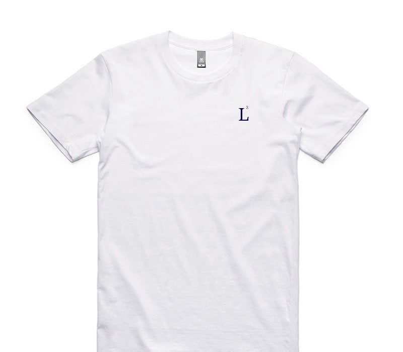 Custom AS Colour 100% Cotton White T-Shirt