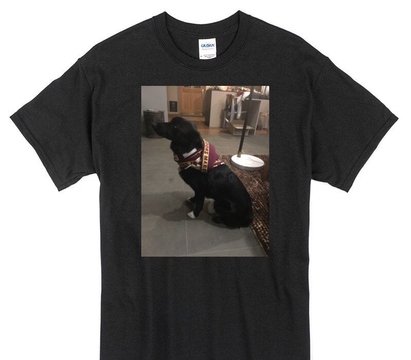 Custom Gildan 100% Cotton Black T-Shirt