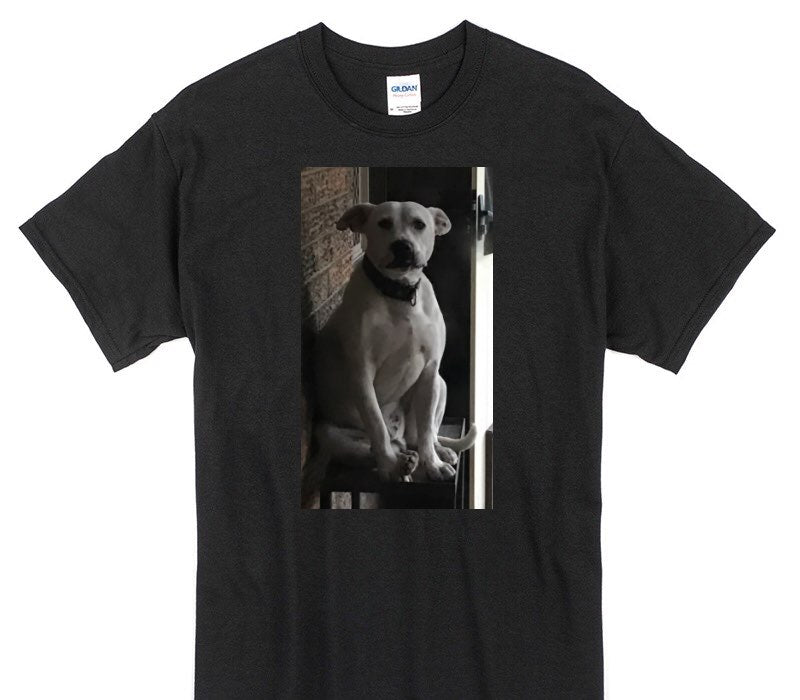 Custom Gildan 100% Cotton Black T-Shirt