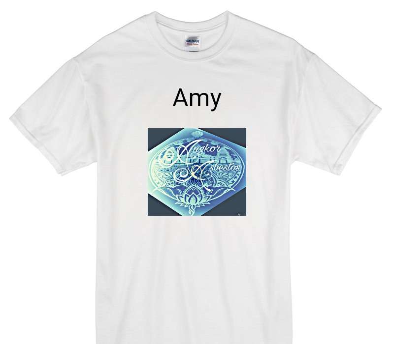 Custom Gildan 100% Cotton White T-Shirt