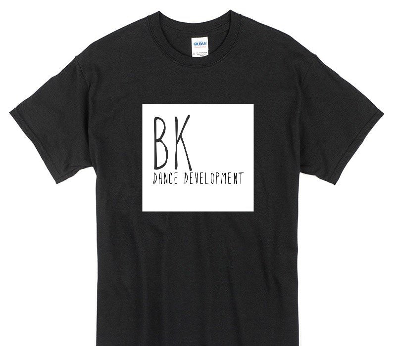 Custom Gildan 100% Cotton Black T-Shirt