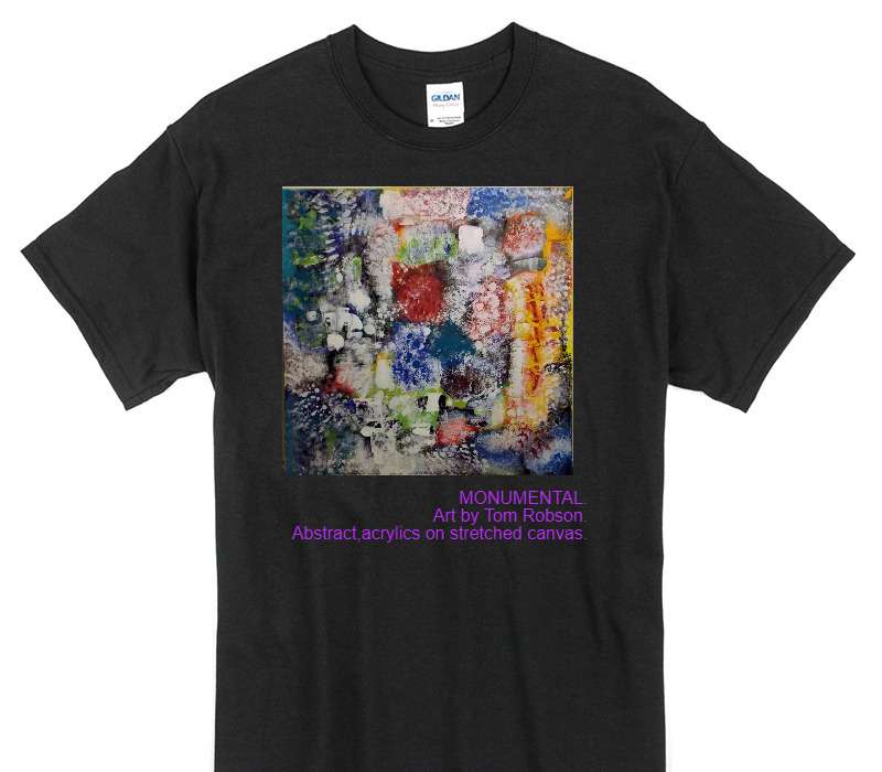 Custom Gildan 100% Cotton Black T-Shirt