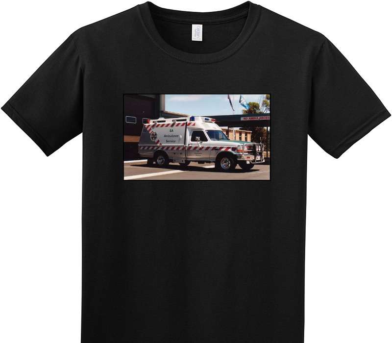 Custom Adult Soft Style 100% Cotton Black T-Shirt