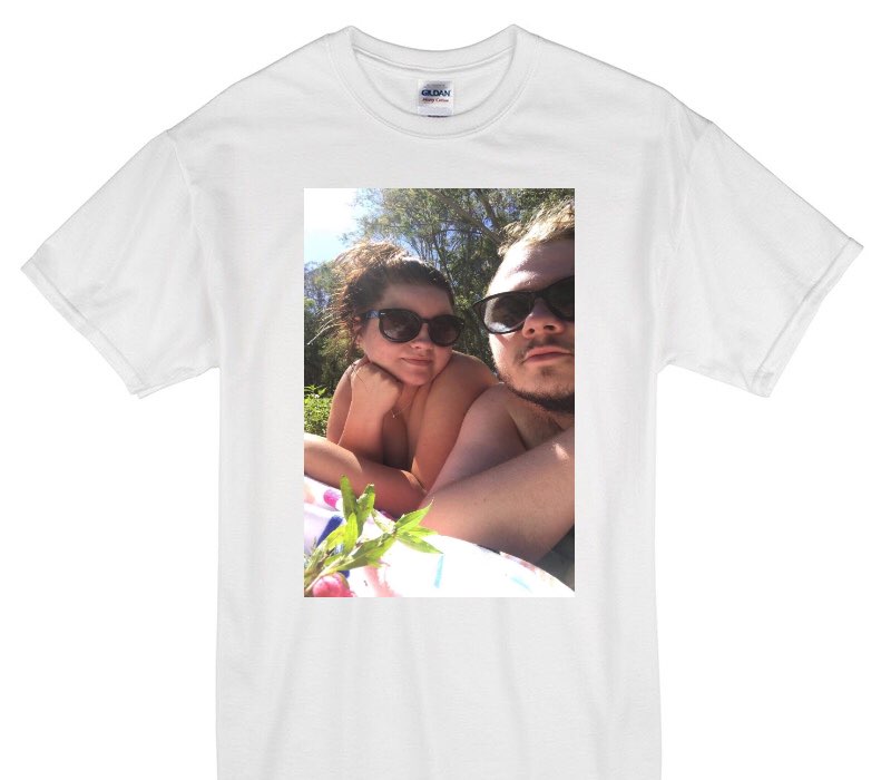 Custom Gildan 100% Cotton White T-Shirt