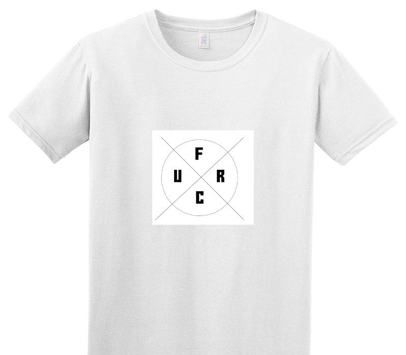 Custom Adult Soft Style 100% Cotton White T-Shirt