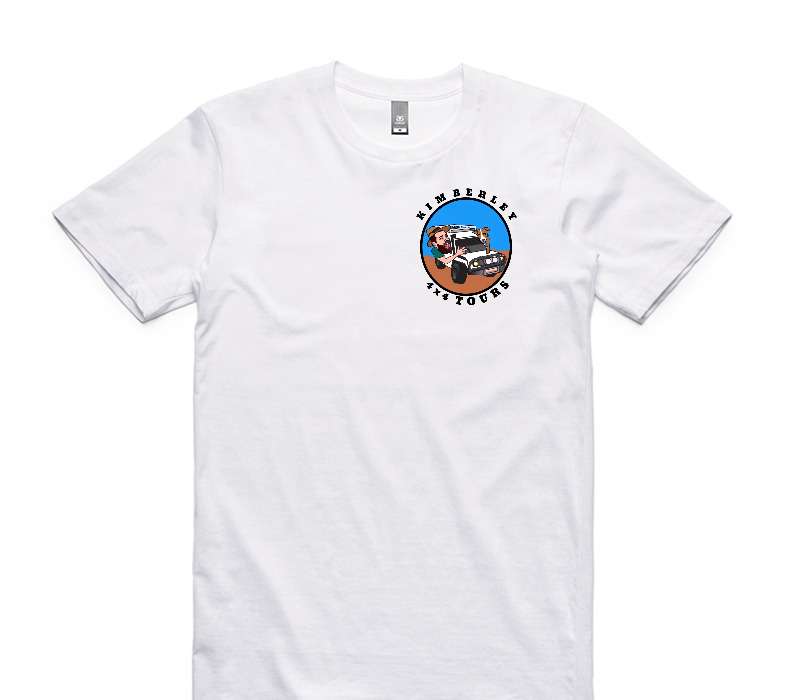 Custom AS Colour 100% Cotton White T-Shirt