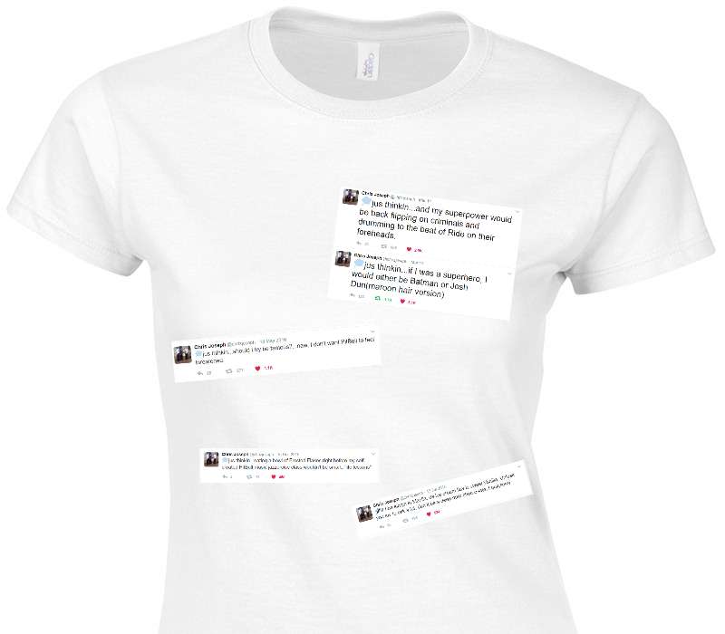 Custom Womens Soft Style 100% Cotton White T-Shirt