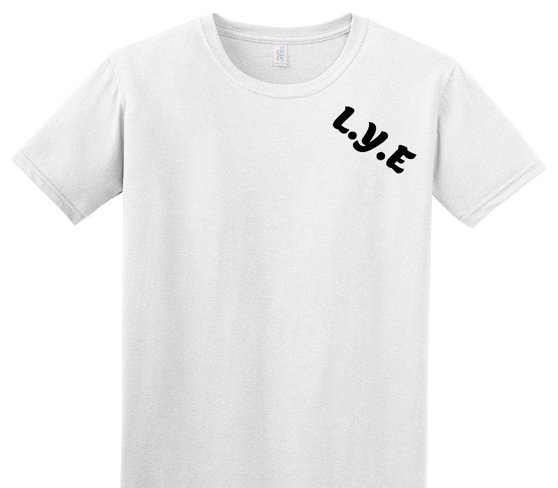 Custom Adult Soft Style 100% Cotton White T-Shirt