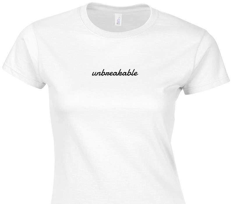 Custom Womens Soft Style 100% Cotton White T-Shirt