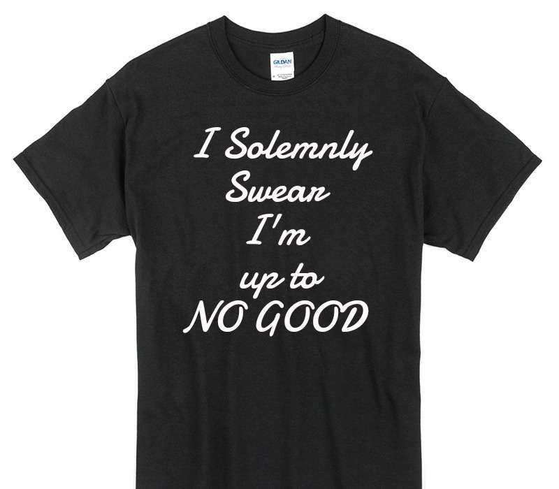 Custom Gildan 100% Cotton Black T-Shirt