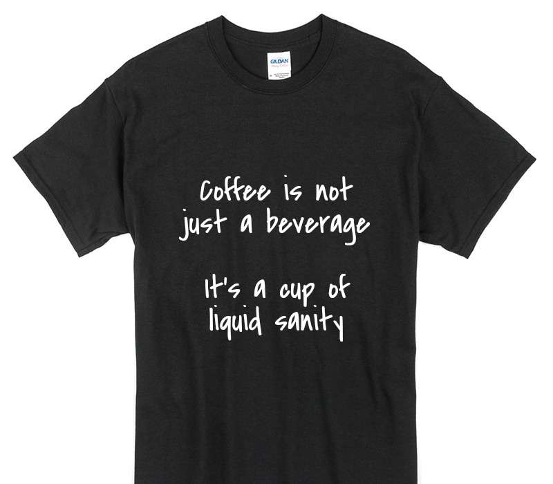 Custom Gildan 100% Cotton Black T-Shirt