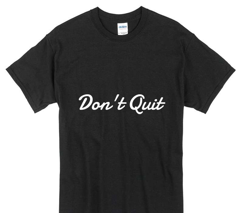 Custom Gildan 100% Cotton Black T-Shirt
