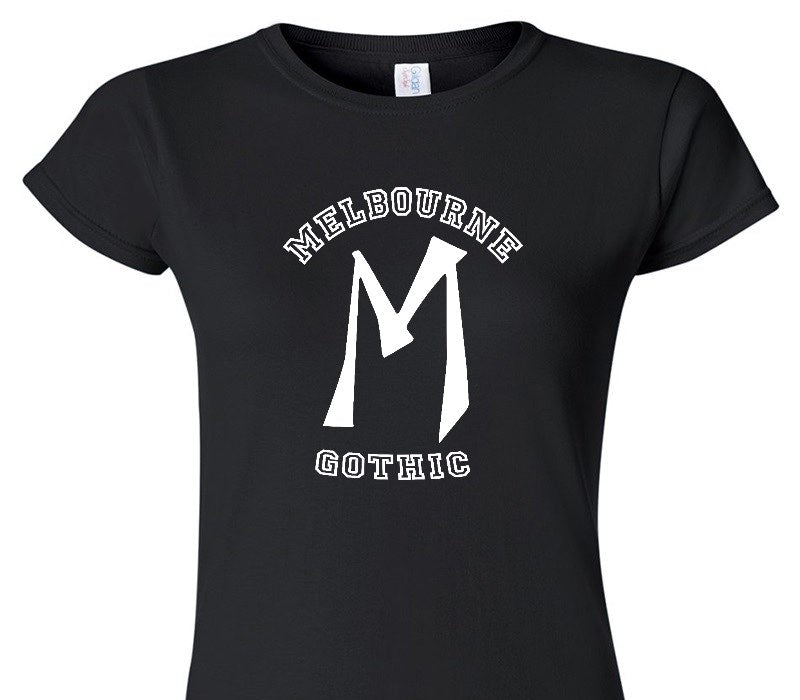 Custom Womens Soft Style 100% Cotton Black T-Shirt