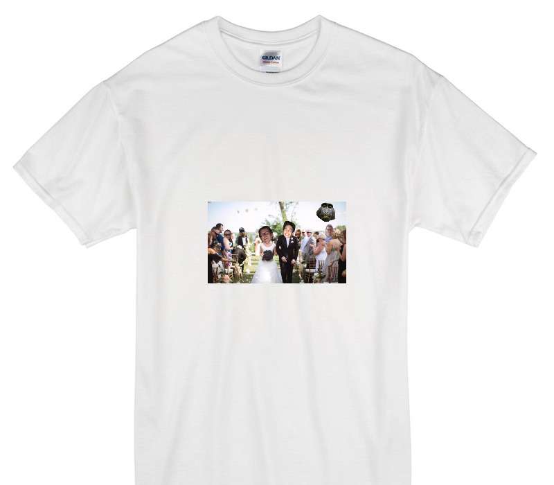 Custom Gildan 100% Cotton White T-Shirt