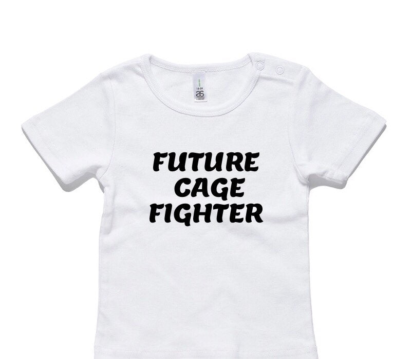 Custom AS Colour White Baby T-Shirt