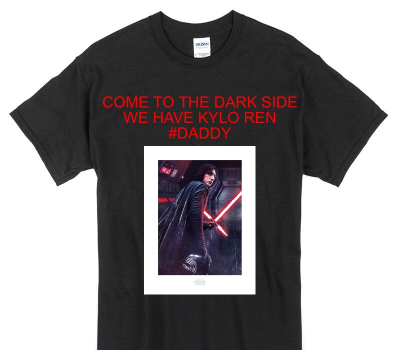 Custom Gildan 100% Cotton Black T-Shirt