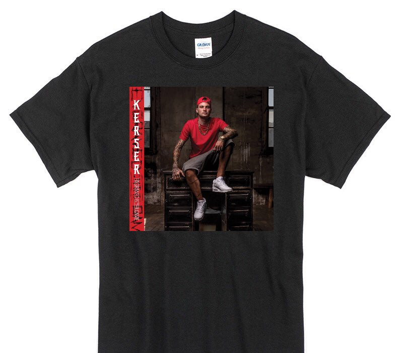 Custom Gildan 100% Cotton Black T-Shirt