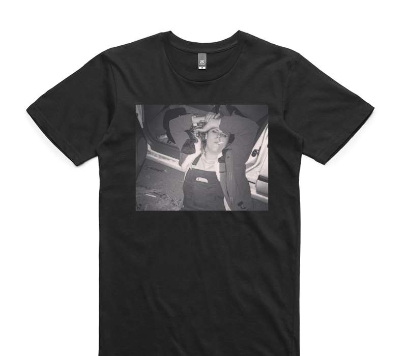 Custom AS Colour 100% Cotton Black T-Shirt