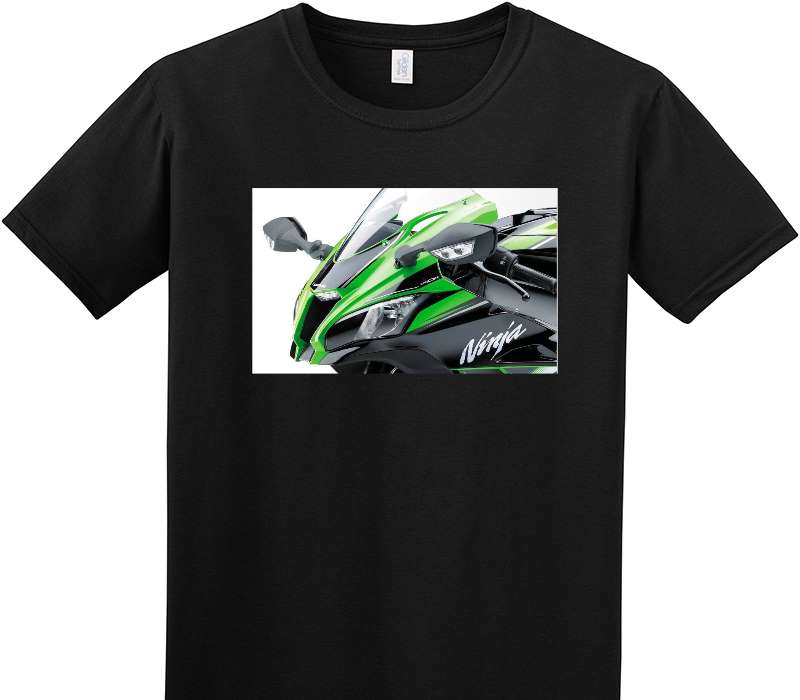 Custom Adult Soft Style 100% Cotton Black T-Shirt